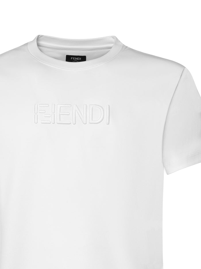 Fendi T-Shirts And Polos White