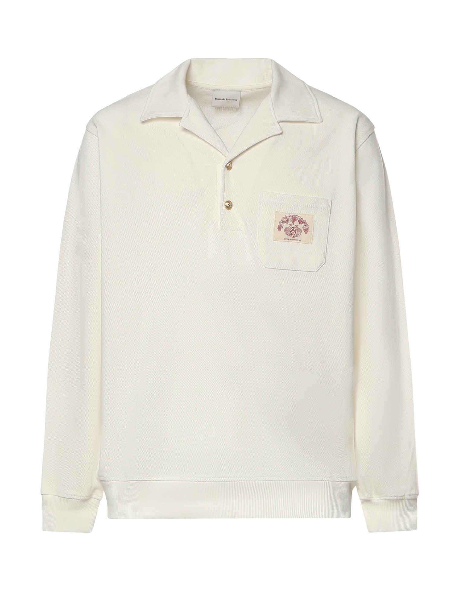 Drole De Monsieur T-Shirts And Polos Off White Cotton