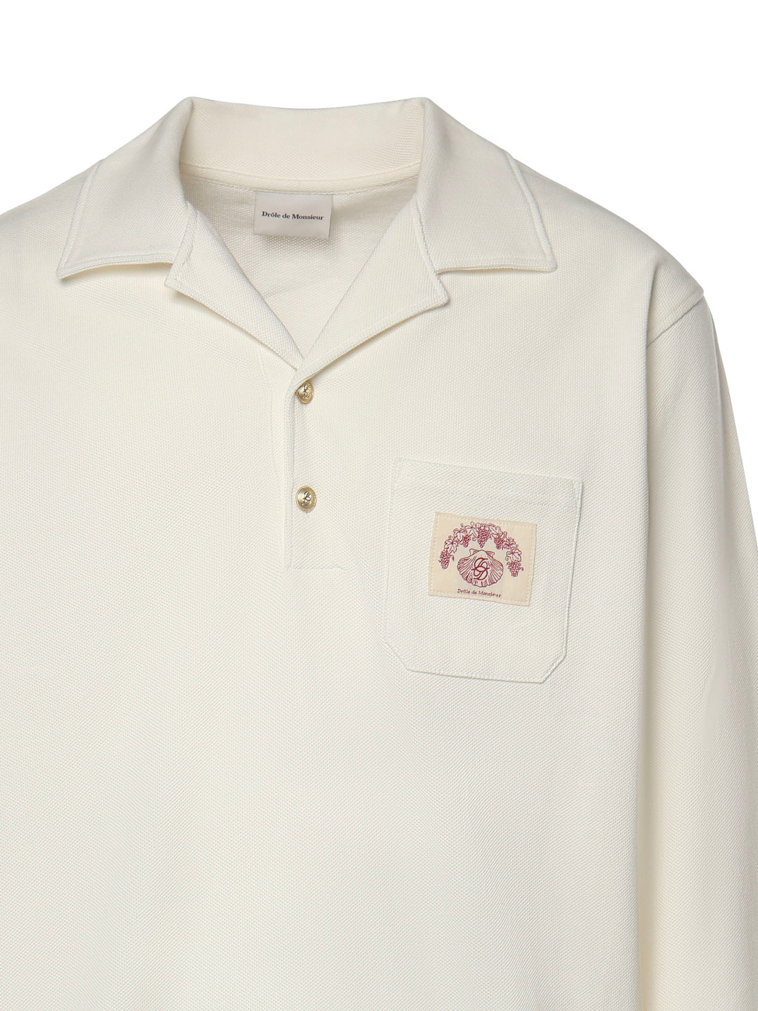 Drole De Monsieur T-Shirts And Polos Off White Cotton