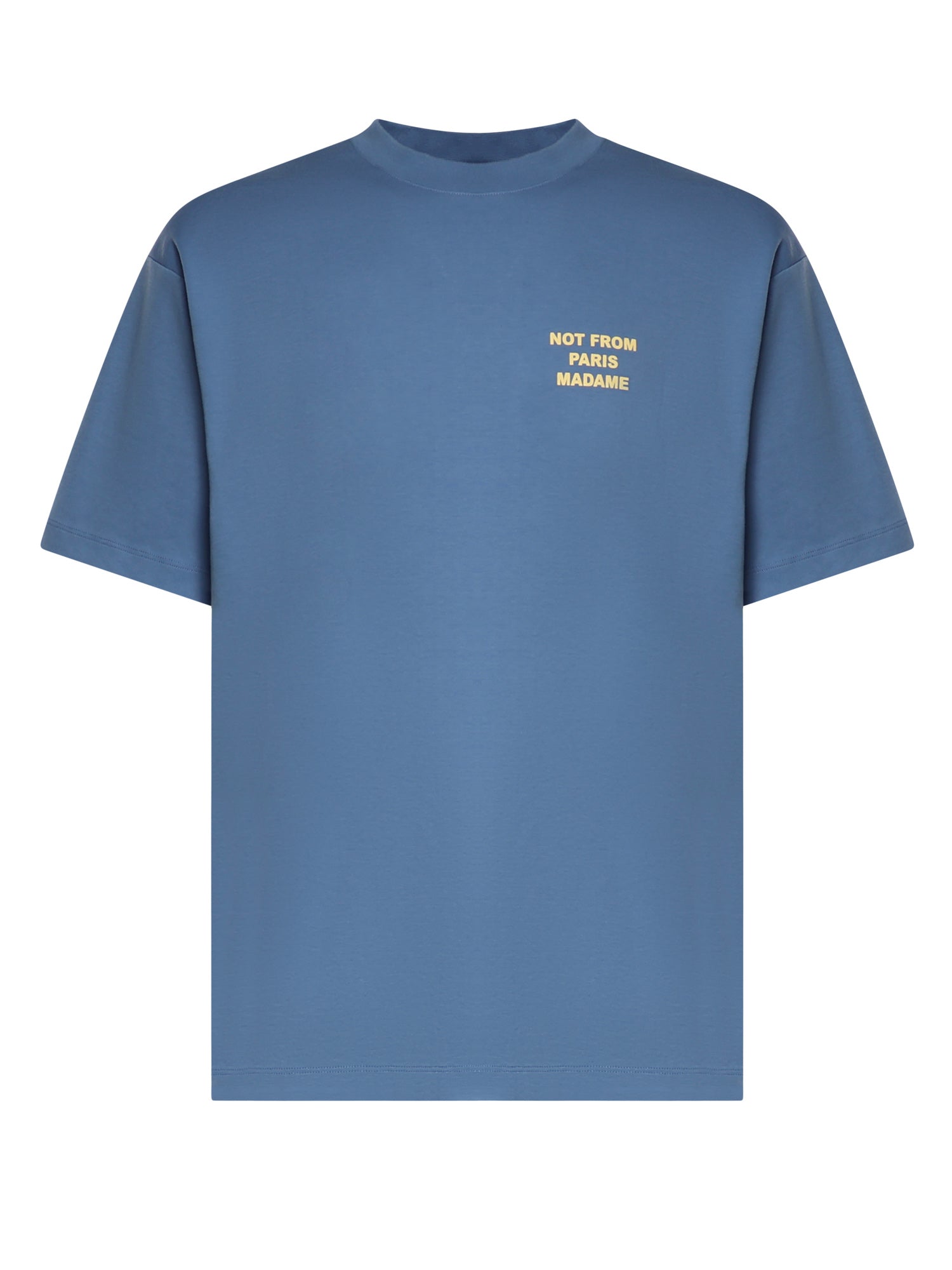 Drole De Monsieur T-Shirts And Polos Blue Cotton