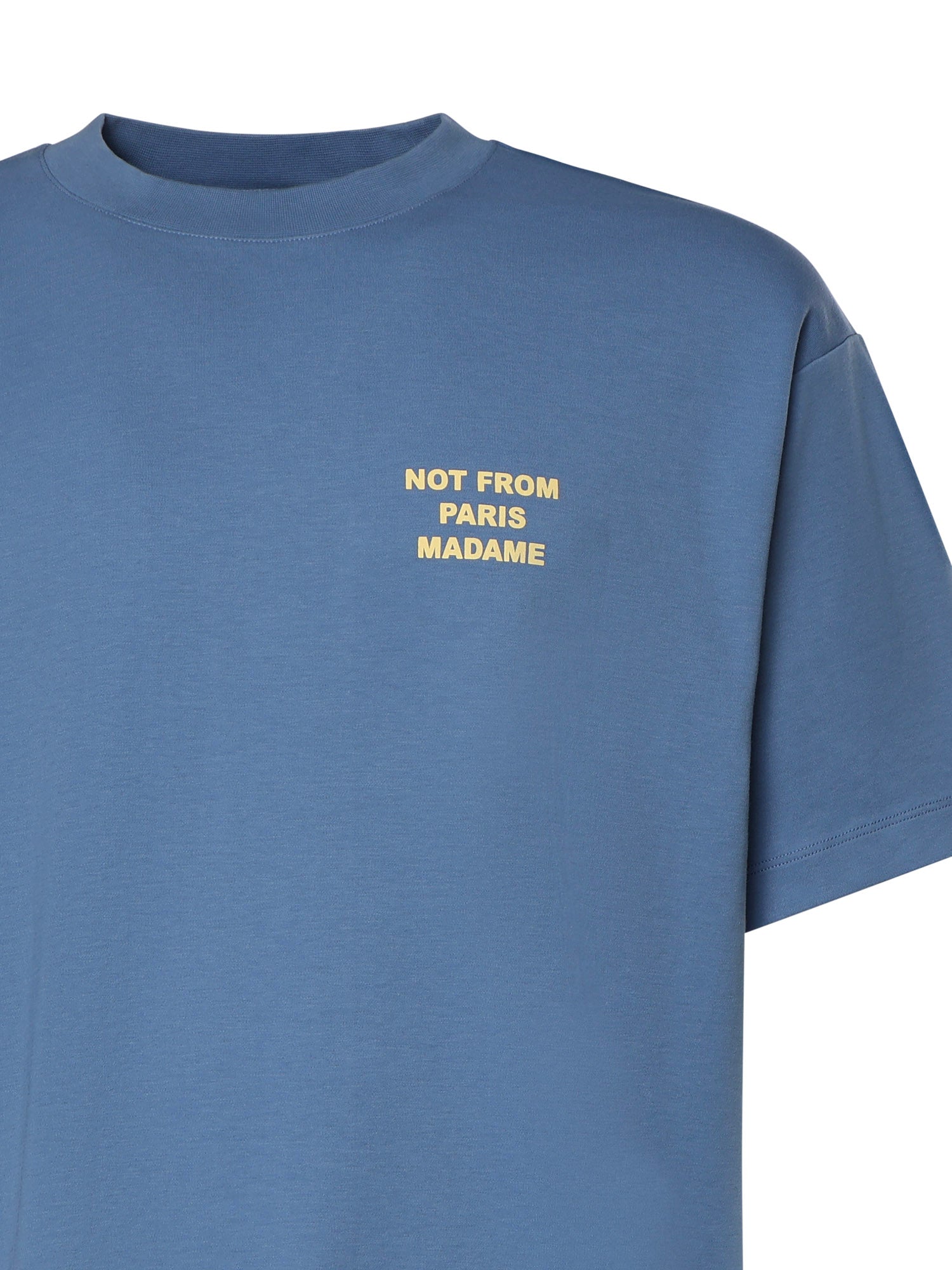 Drole De Monsieur T-Shirts And Polos Blue Cotton