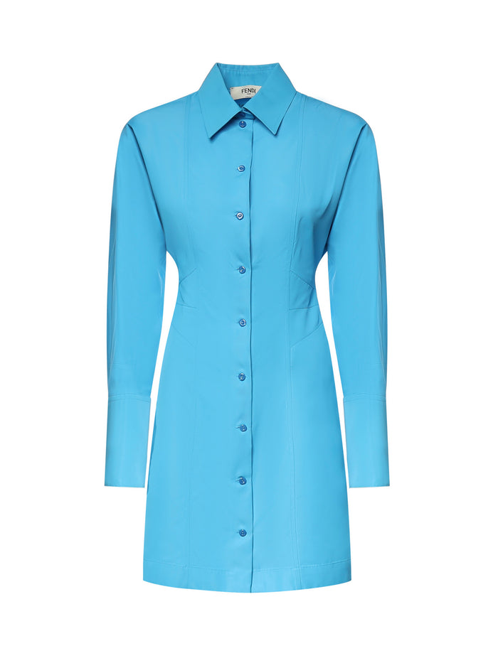 Fendi Dresses Light Blue