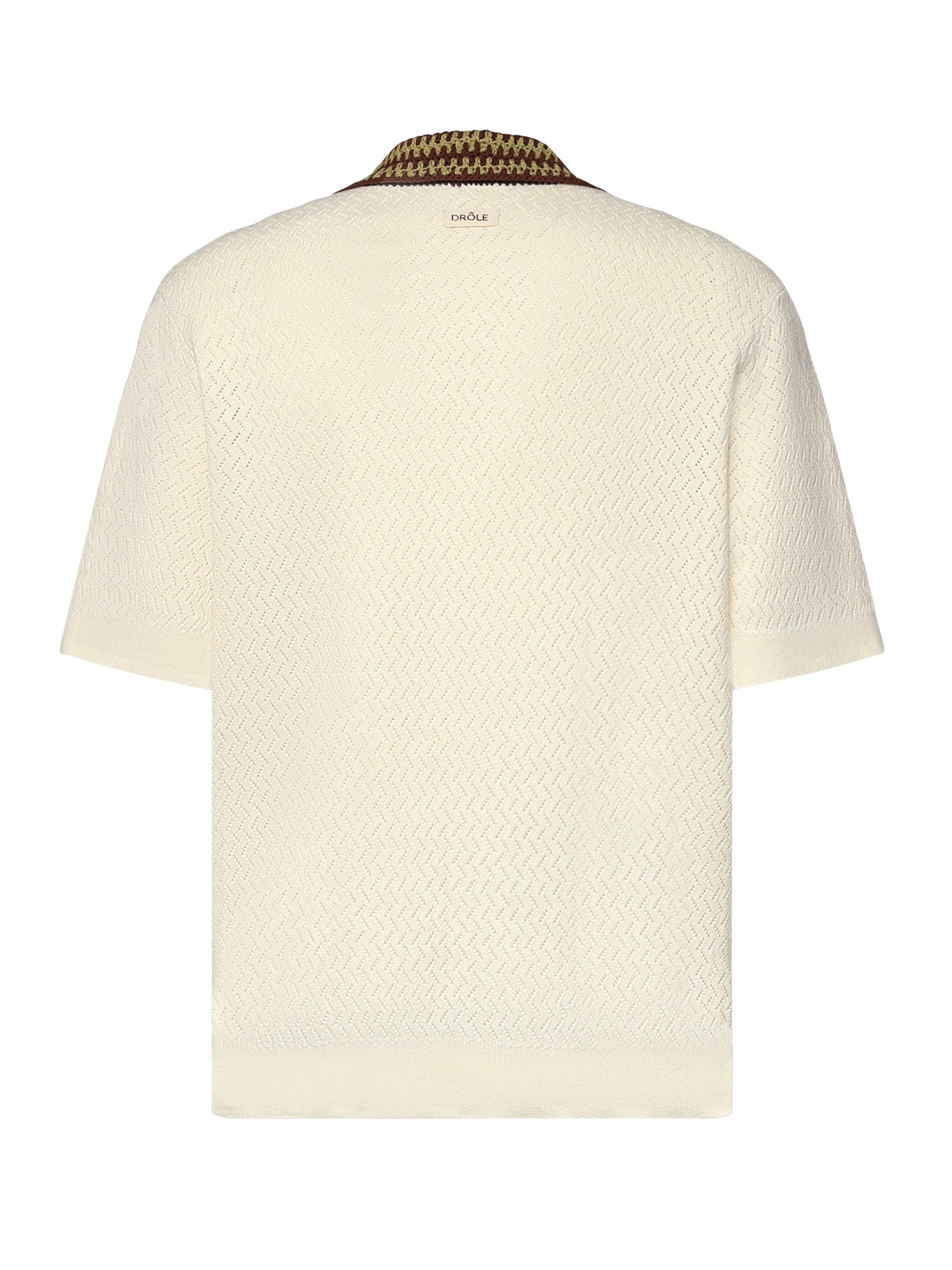 Drole De Monsieur T-Shirts And Polos Off White Fabric: Cotton