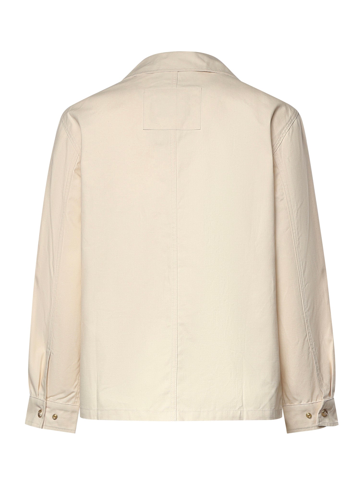 Drole De Monsieur Jackets Off White Fabric: Cotton