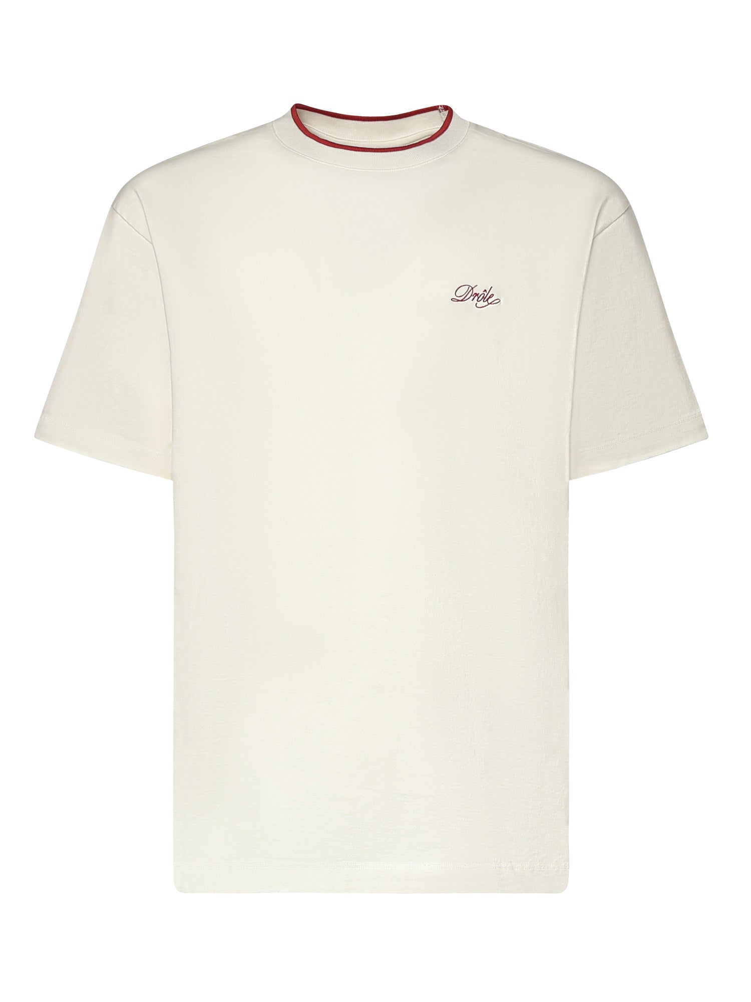 Drole De Monsieur T-Shirts And Polos Off White Cotton