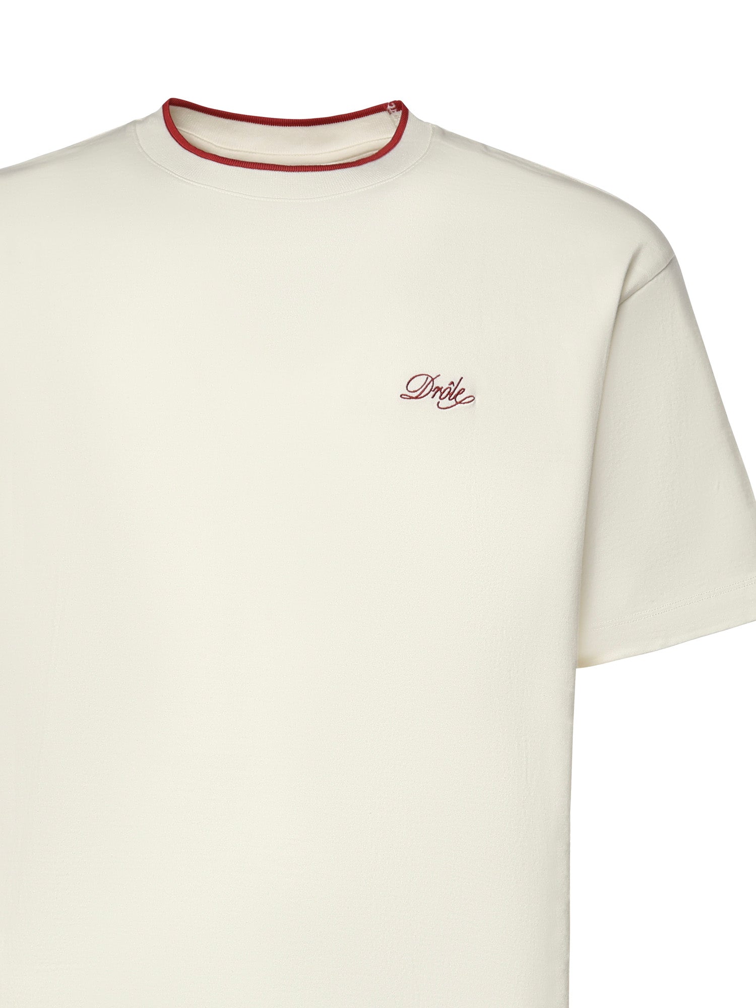 Drole De Monsieur T-Shirts And Polos Off White Cotton