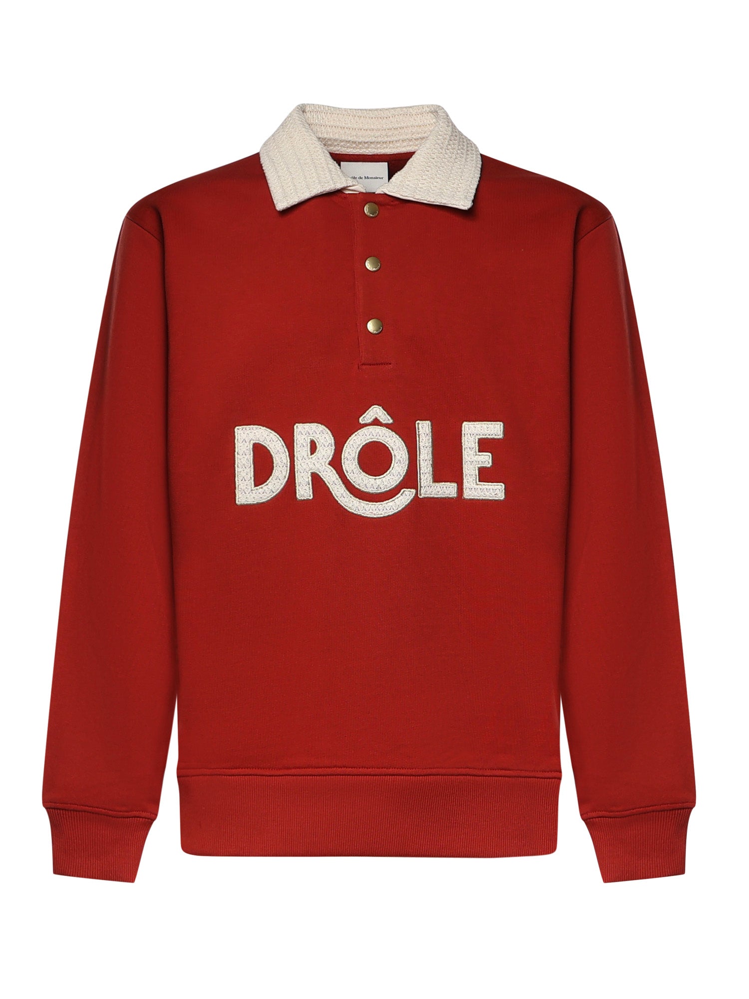 Drole De Monsieur T-Shirts And Polos Red Cotton