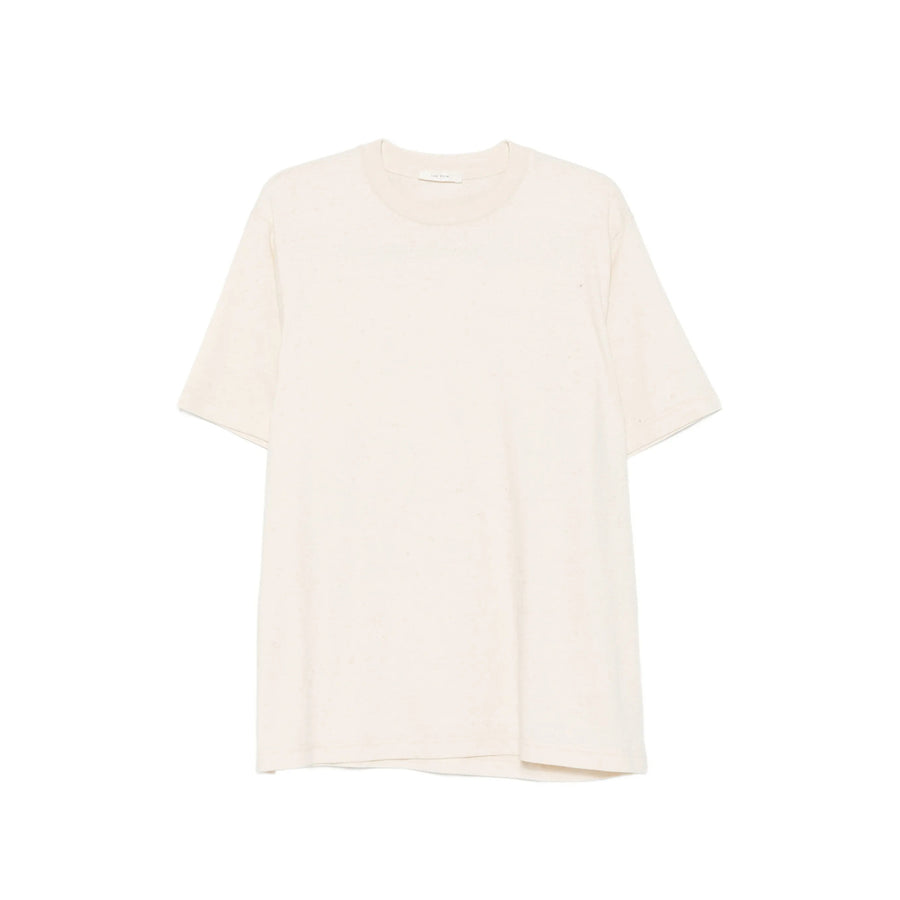 Shawl Collar Waffle Knit Cotton Sweater Neutrals T-shirts And Polos