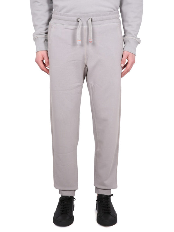 Cooper Jogger Pants Grey Cotton Track