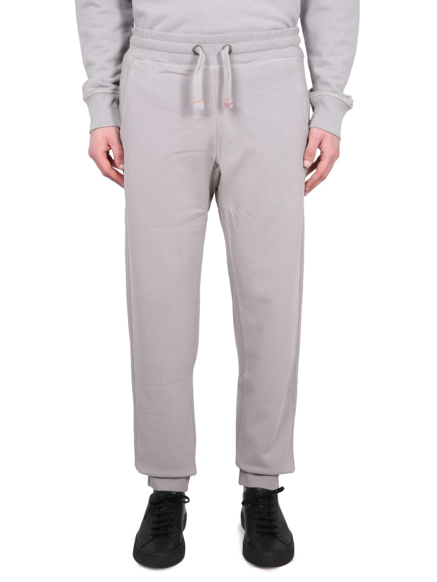 Cooper Jogger Pants Grey Cotton Track