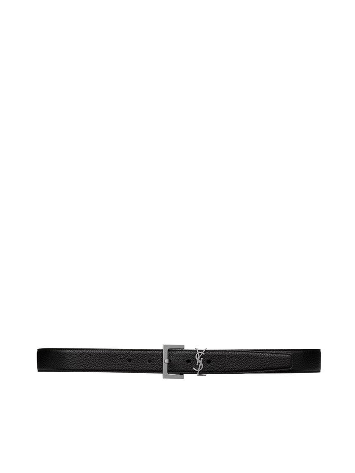 Saint Laurent Belts Black Calsfskin