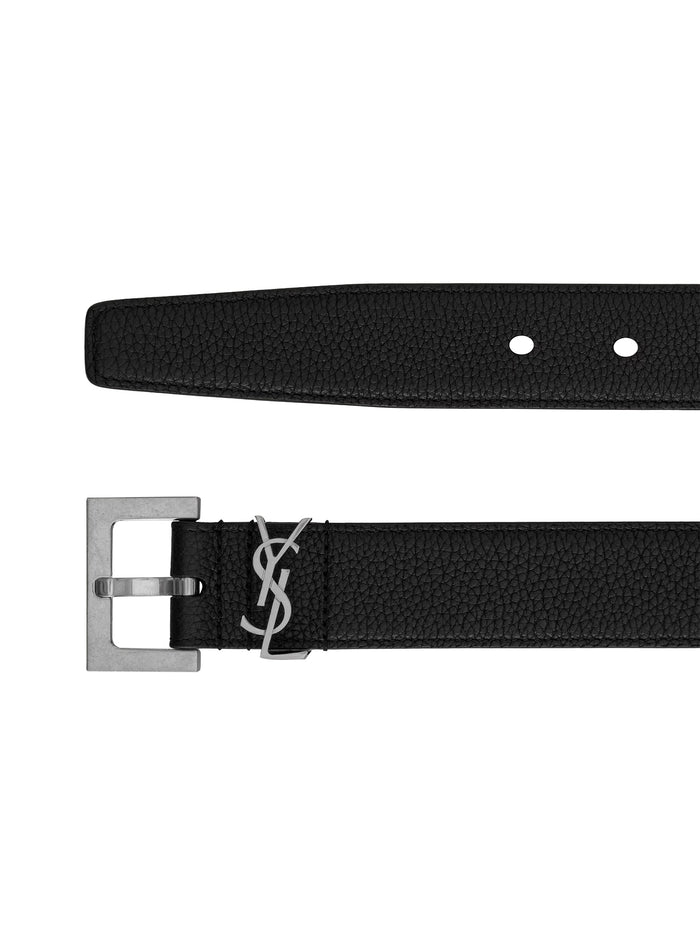 Saint Laurent Belts Black Calsfskin