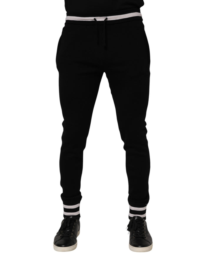 Dolce & Gabbana 98% Cotton joggers in black