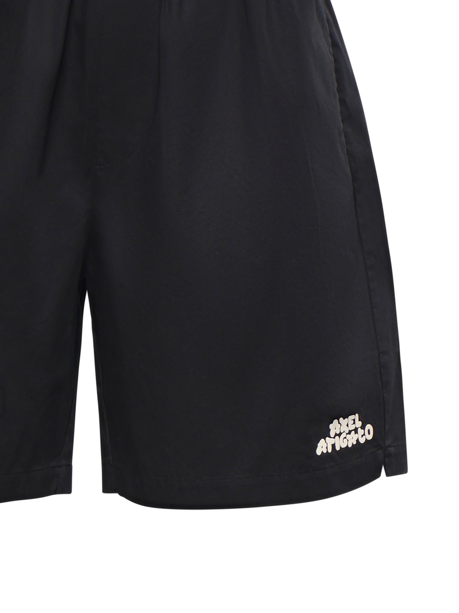 Axel Arigato Shorts Black Cotton