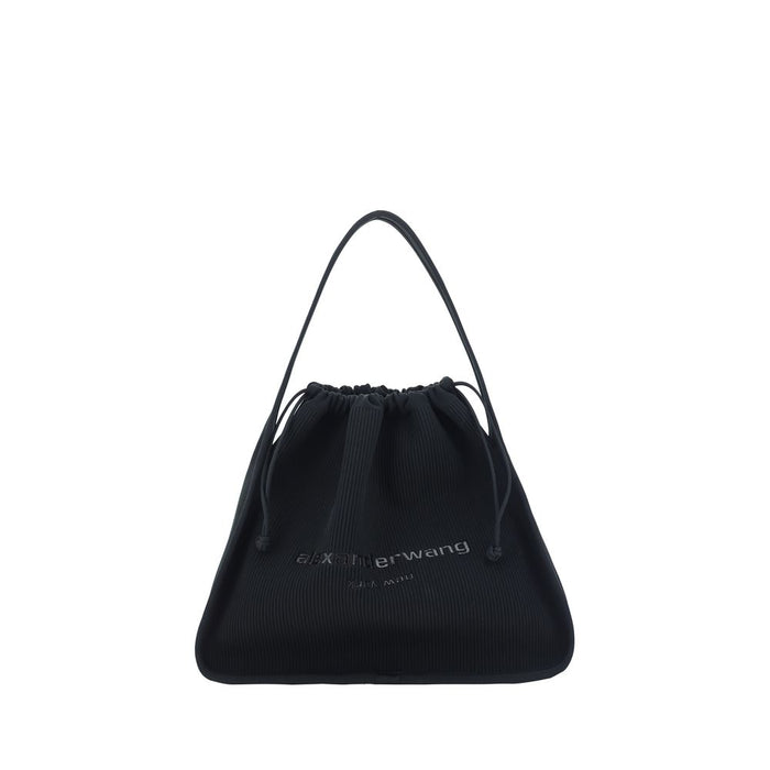 Black Polyester Handbag Bag