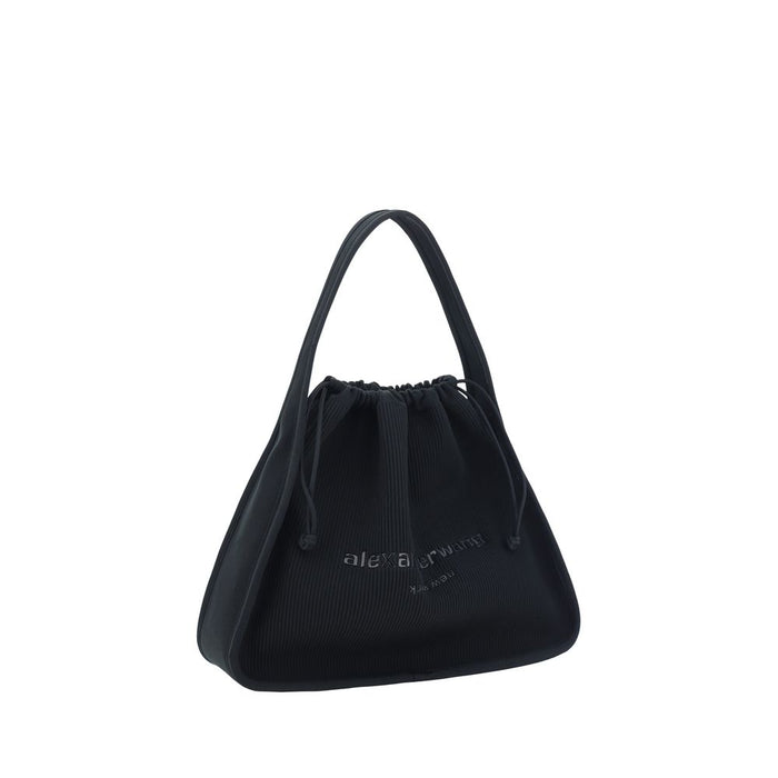Black Polyester Handbag Bag