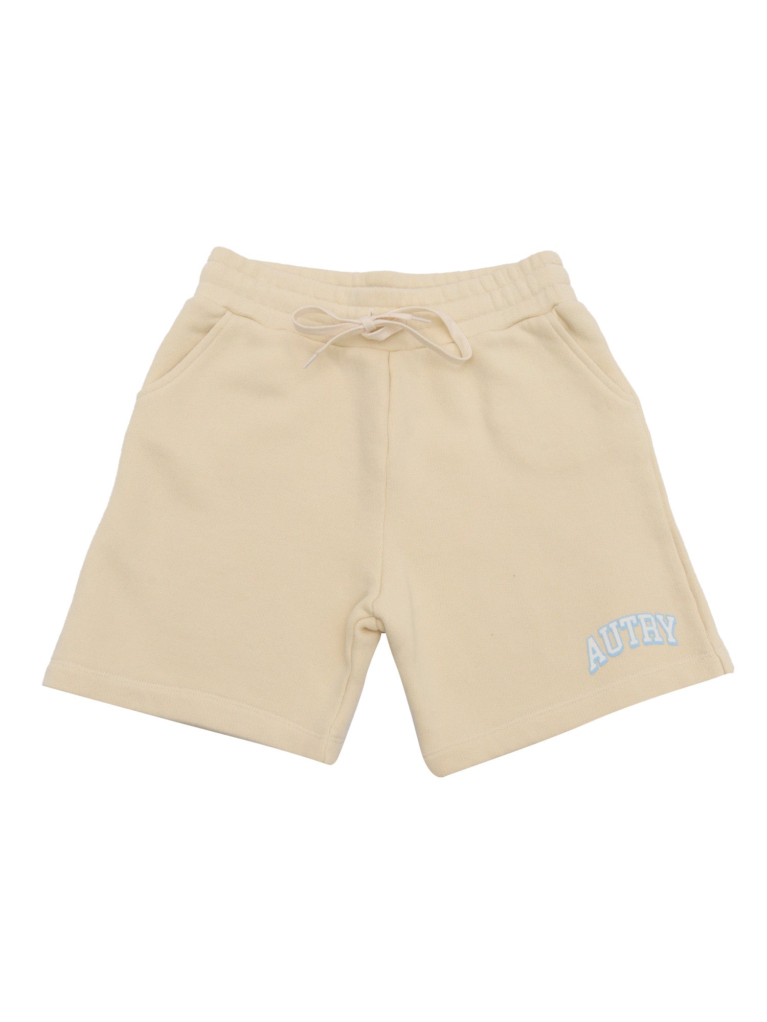 MAIN KIDS JERSEY CREAM SHORTS Beige Cotton Pant
