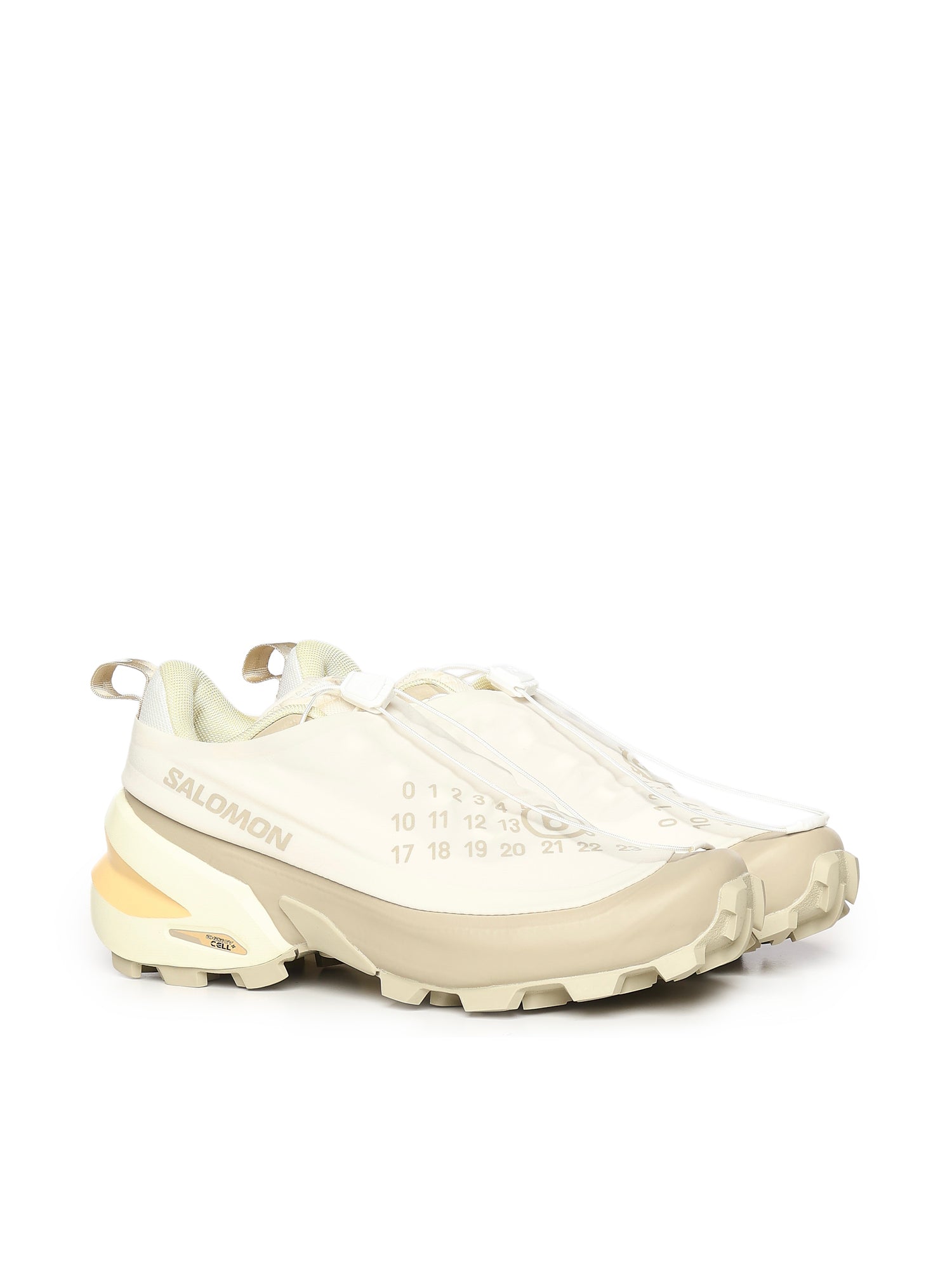 Mm6 Maison Margiela Sneakers Vanilla Ice/eucalyptus/transpa