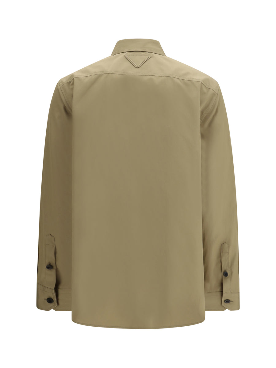 Shirt Cotton Poplin Mastic