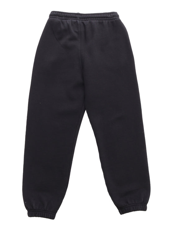 Bookish Bit Logo Pants Black Cotton Trackpants
