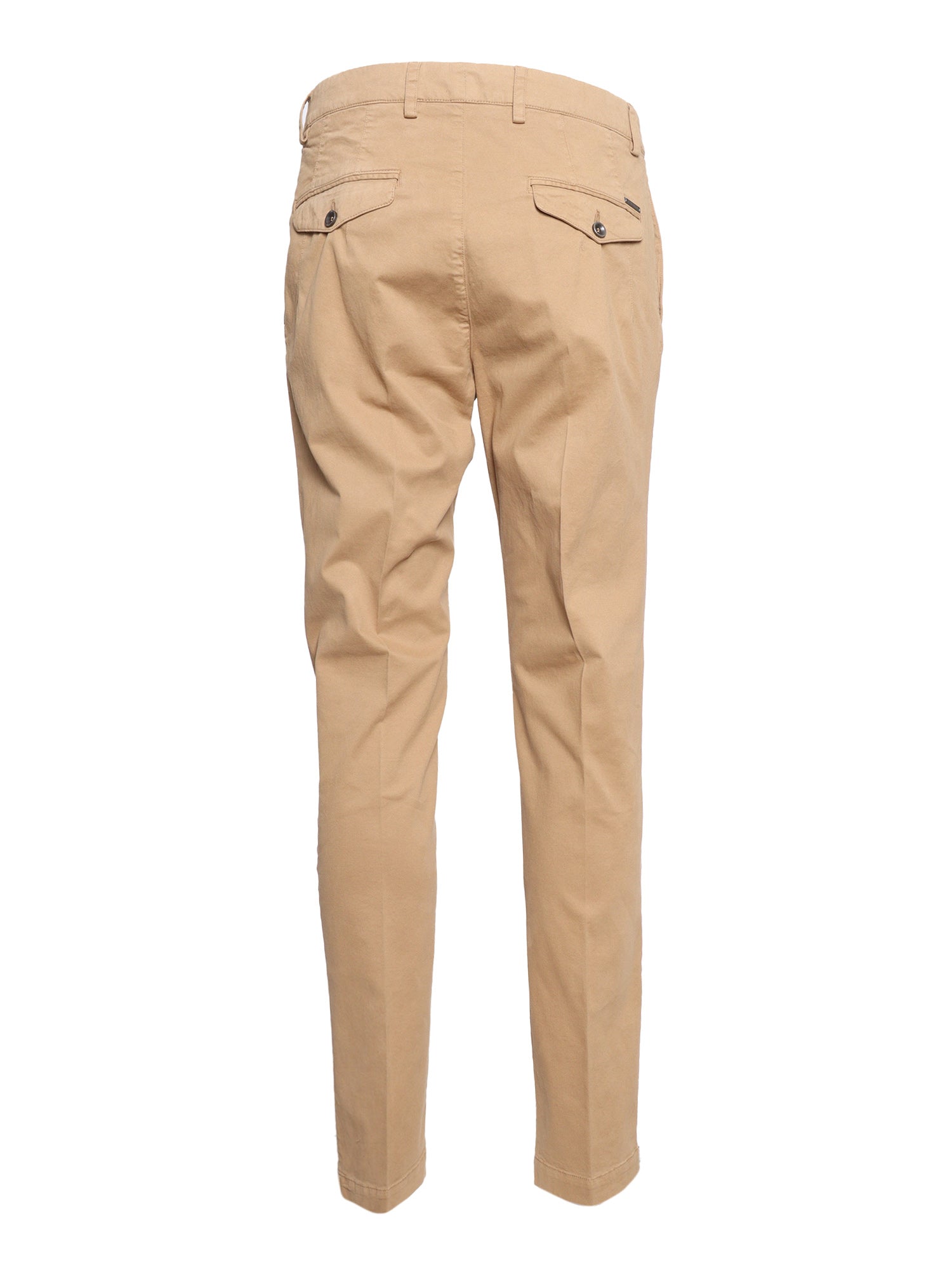 Chinos Beige Cotton Elastane Cotton/chino Pant
