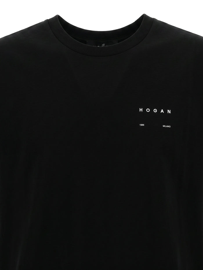 Hogan T-Shirts And Polos Black