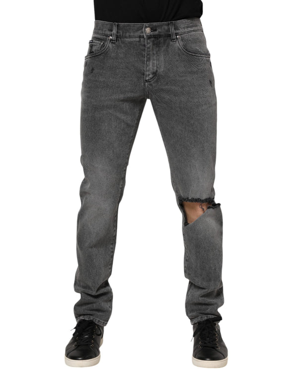 Dolce & Gabbana 99% Cotton jeans in gray