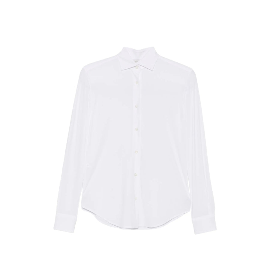 Long-Sleeved Shirt White Polyamide