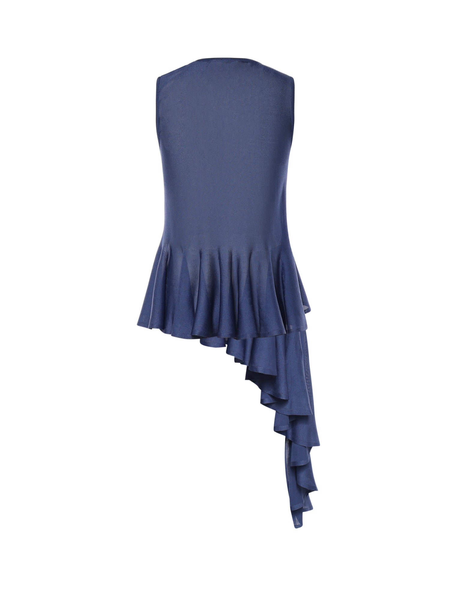 Alaia Top Bleu Denim