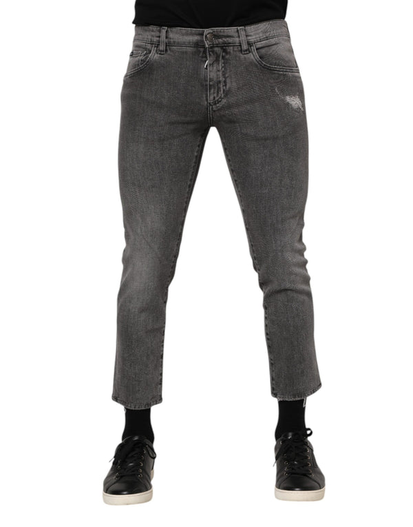 Dolce & Gabbana 98% Cotton jeans in gray