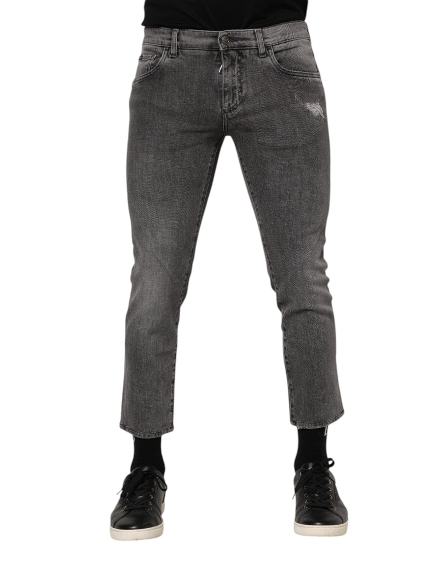 Dolce & Gabbana 98% Cotton jeans in gray