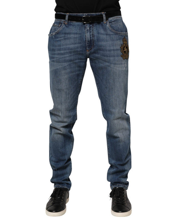 Dolce & Gabbana 98% Cotton jeans in blue
