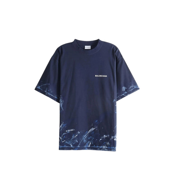 T-Shirt Navy Blue Cotton T-shirts And Polos