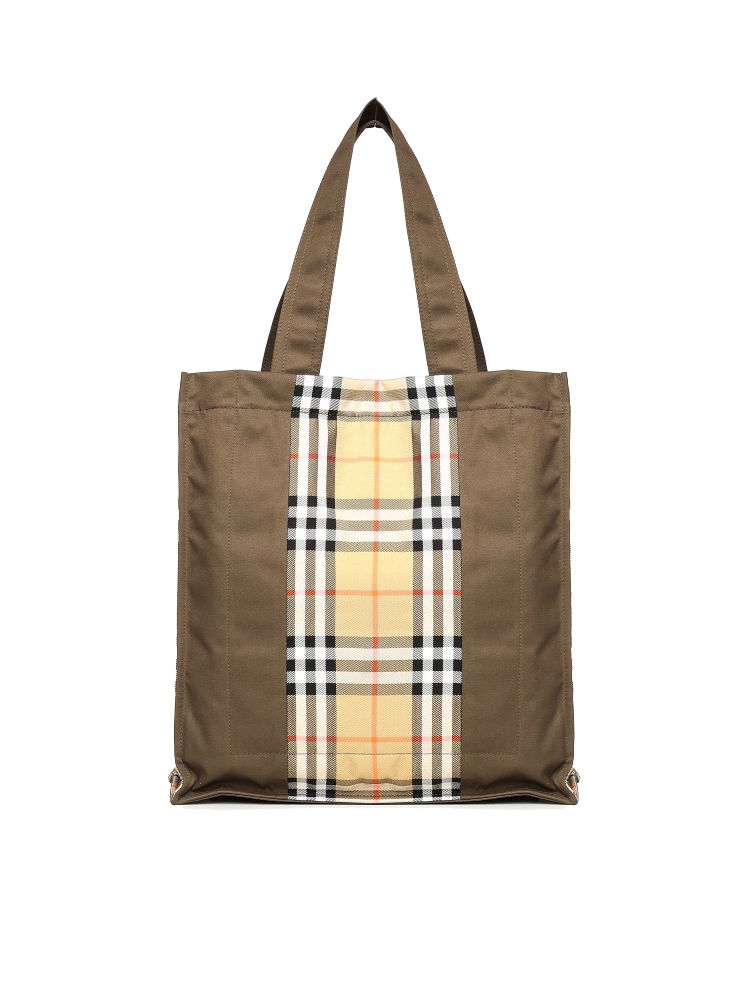 Burberry Bags Military Green, Sand Beige Polyester Cotton