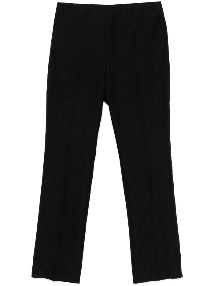 Fendi RTW Black Lino Cotone