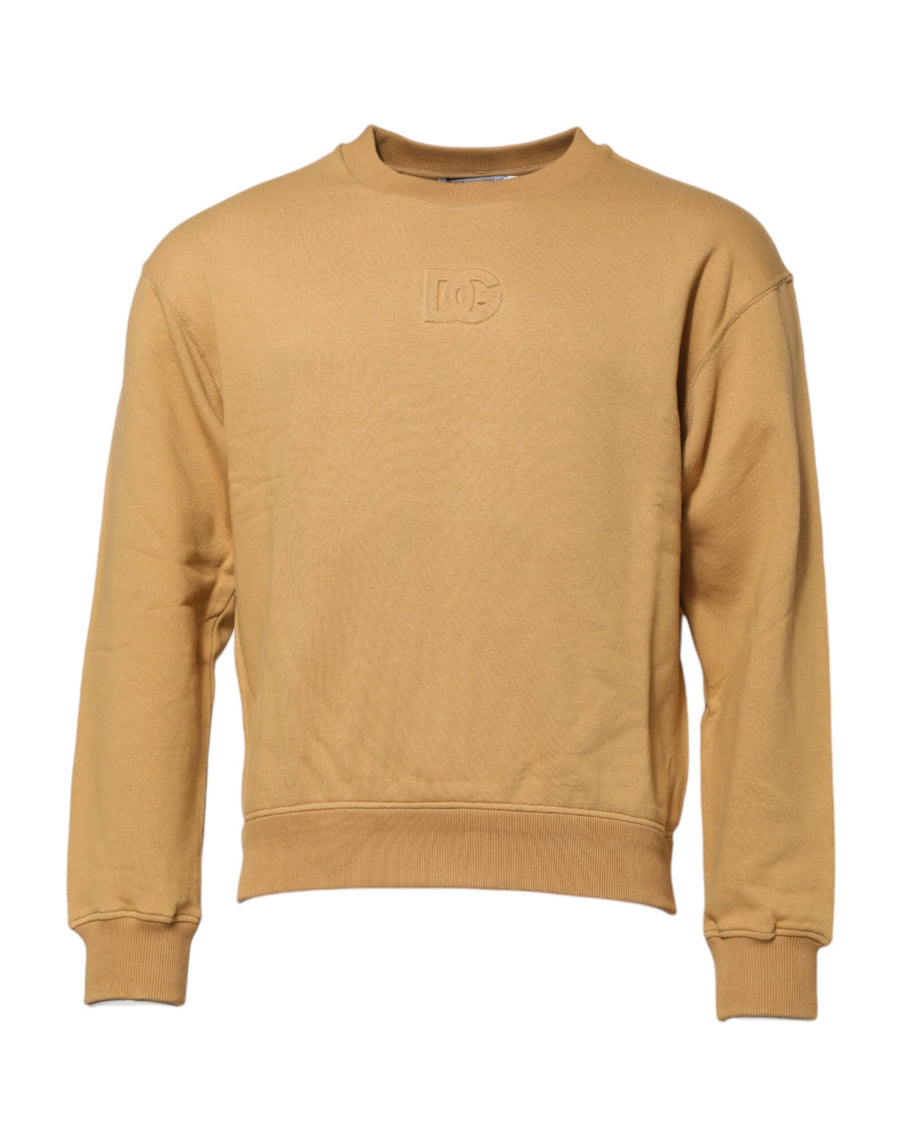 Dolce & Gabbana 100% Cotton sweatshirt in yellow