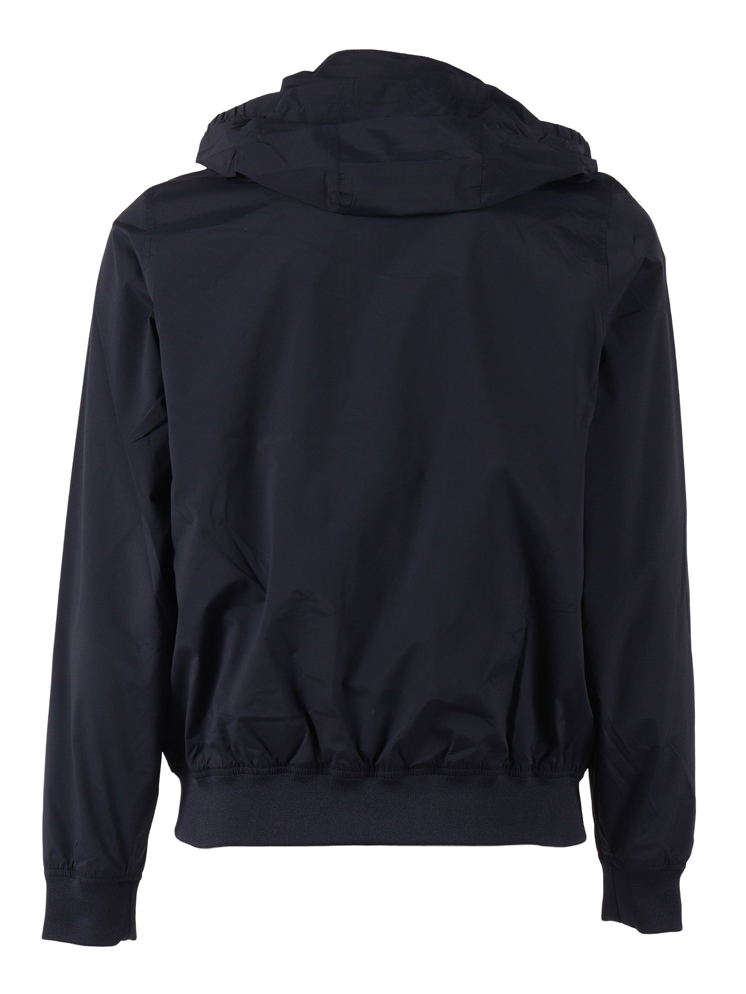 AMAURY STRETCH NYLON JERSEY JACKET Blue Giubbino Corto