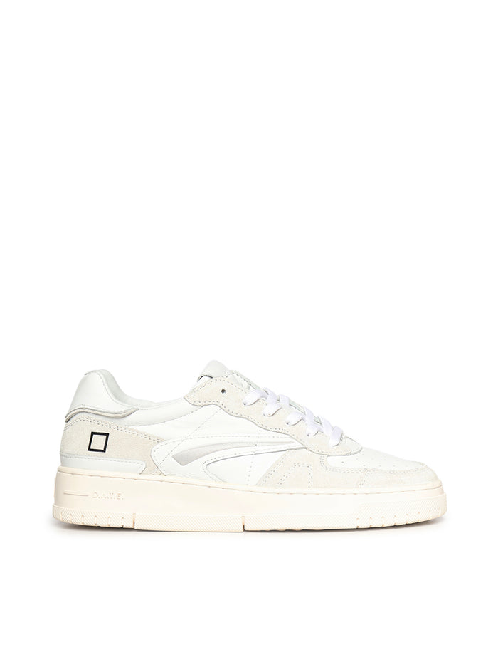 D.a.t.e. Sneakers White Cow Leather