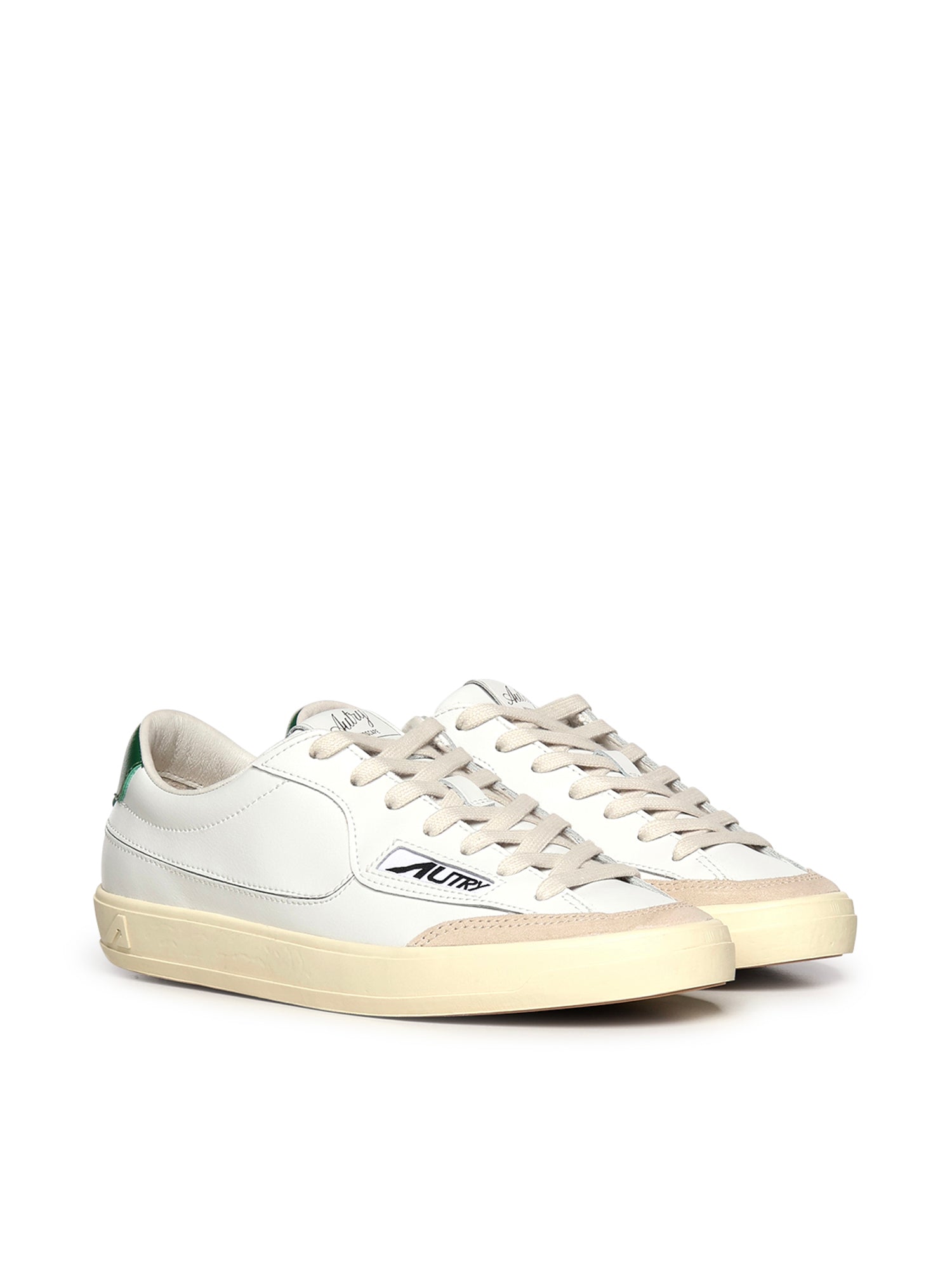 Autry Sneakers Wht/amazon Cow Leather + Nylon