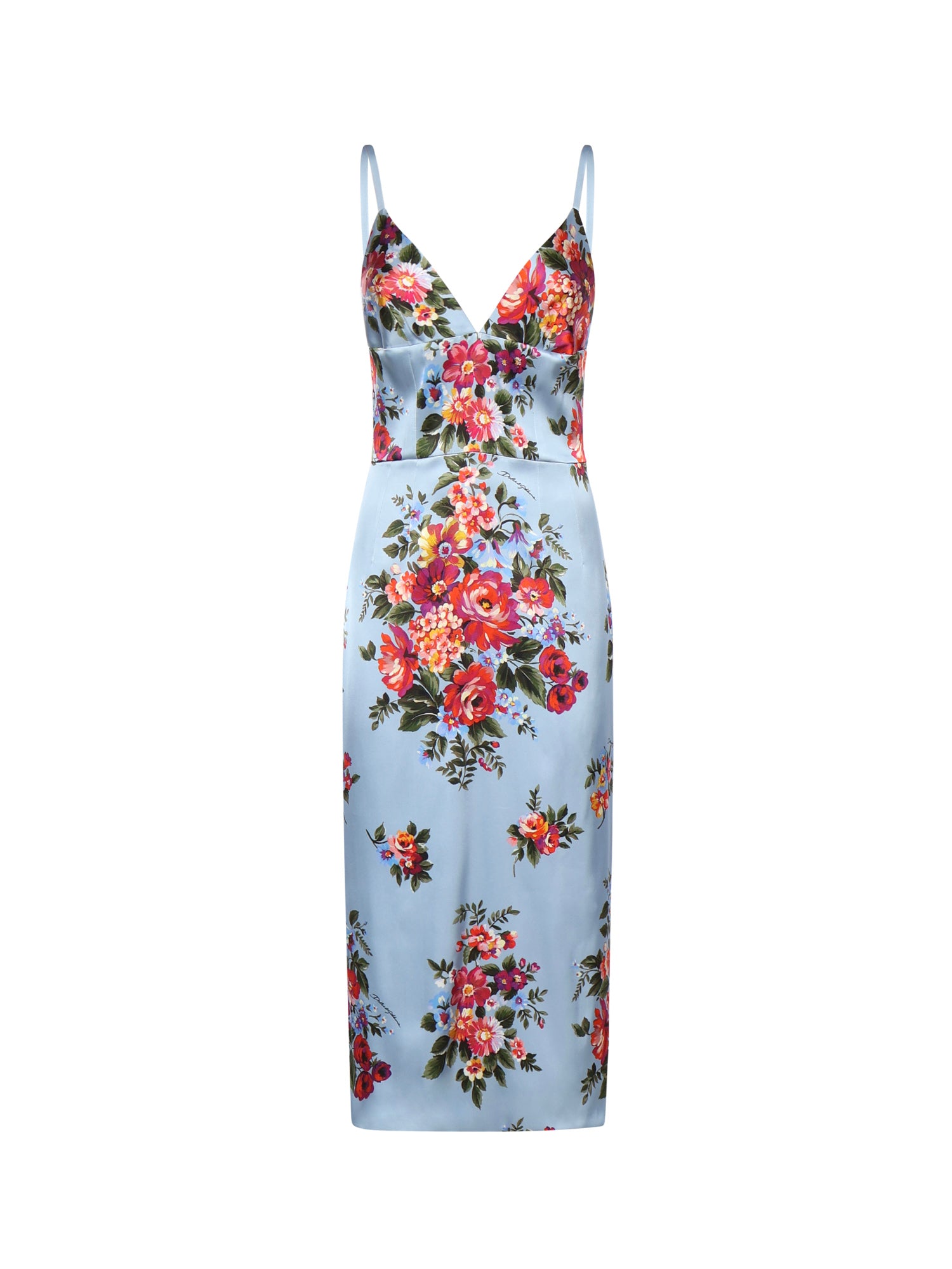 Dolce & Gabbana Dresses Light Blue/multi Ea+vi