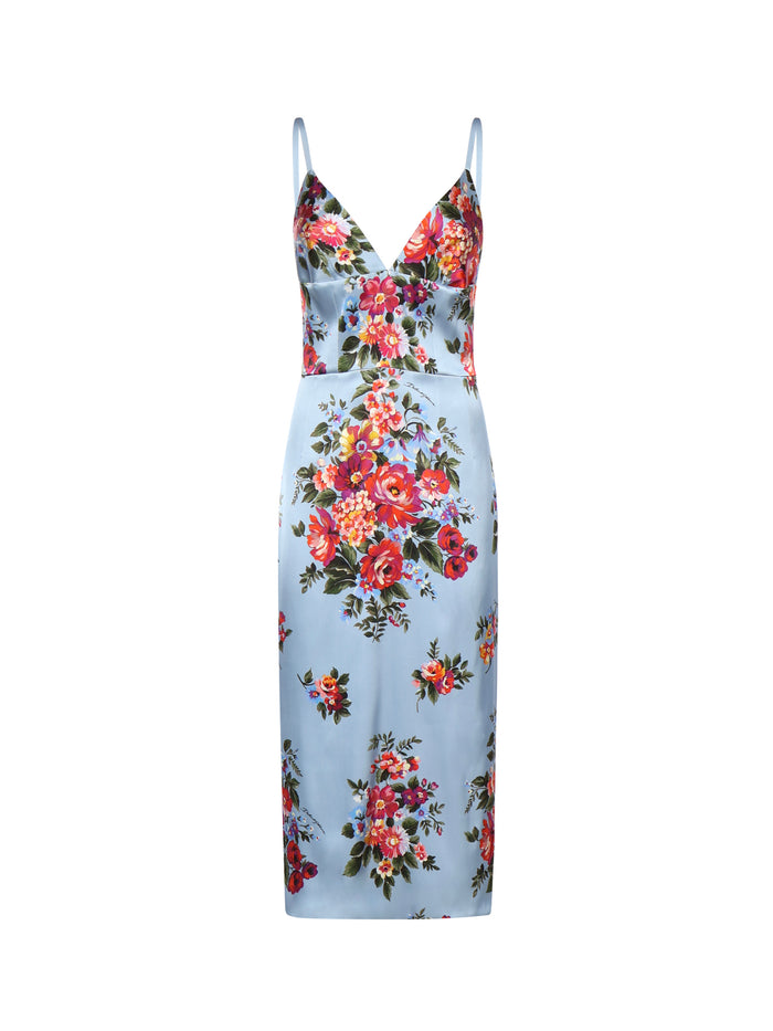 Dolce & Gabbana Dresses Light Blue/multi Ea+vi
