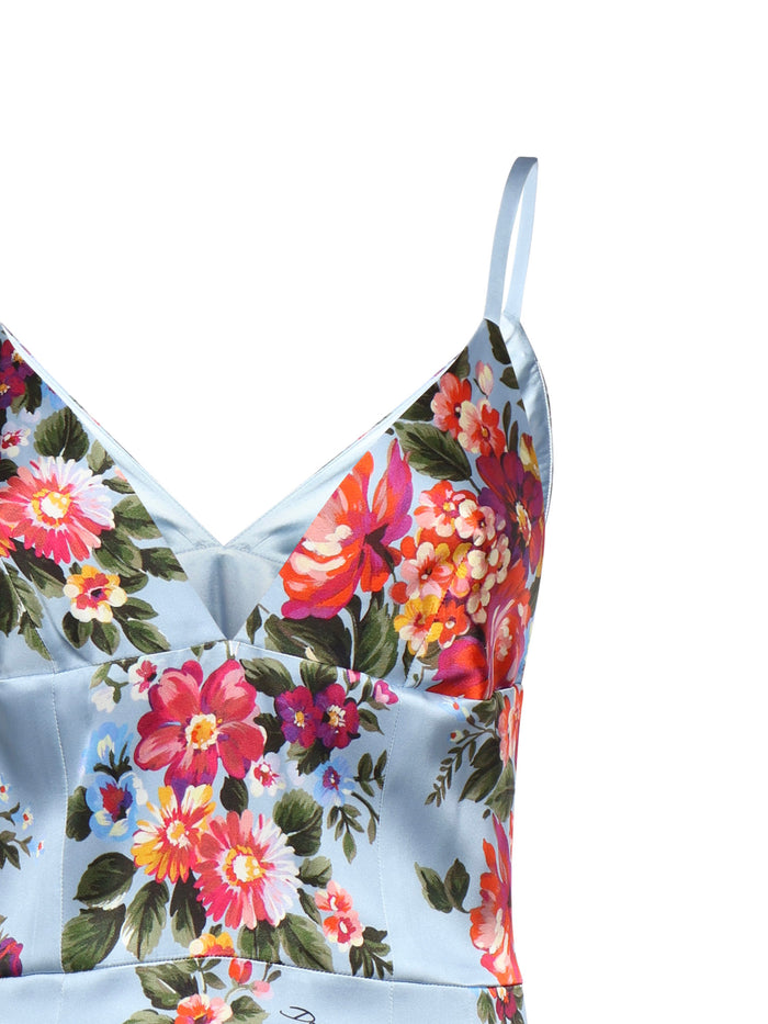 Dolce & Gabbana Dresses Light Blue/multi Ea+vi