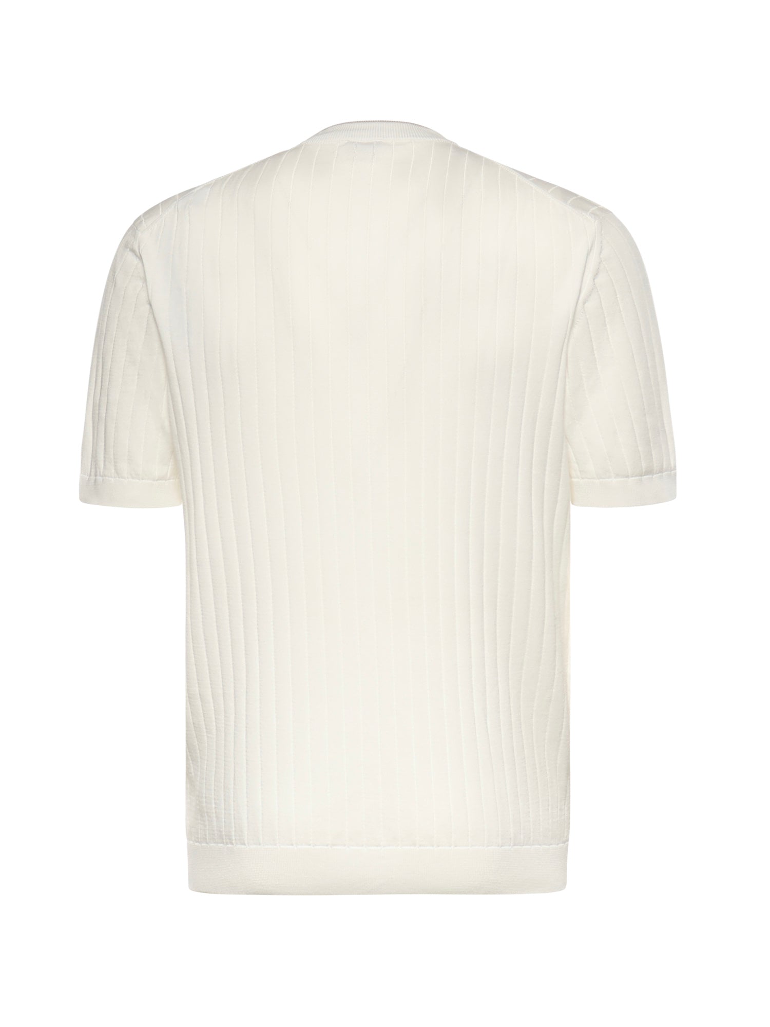 Eleventy T-Shirts And Polos White/taupe
