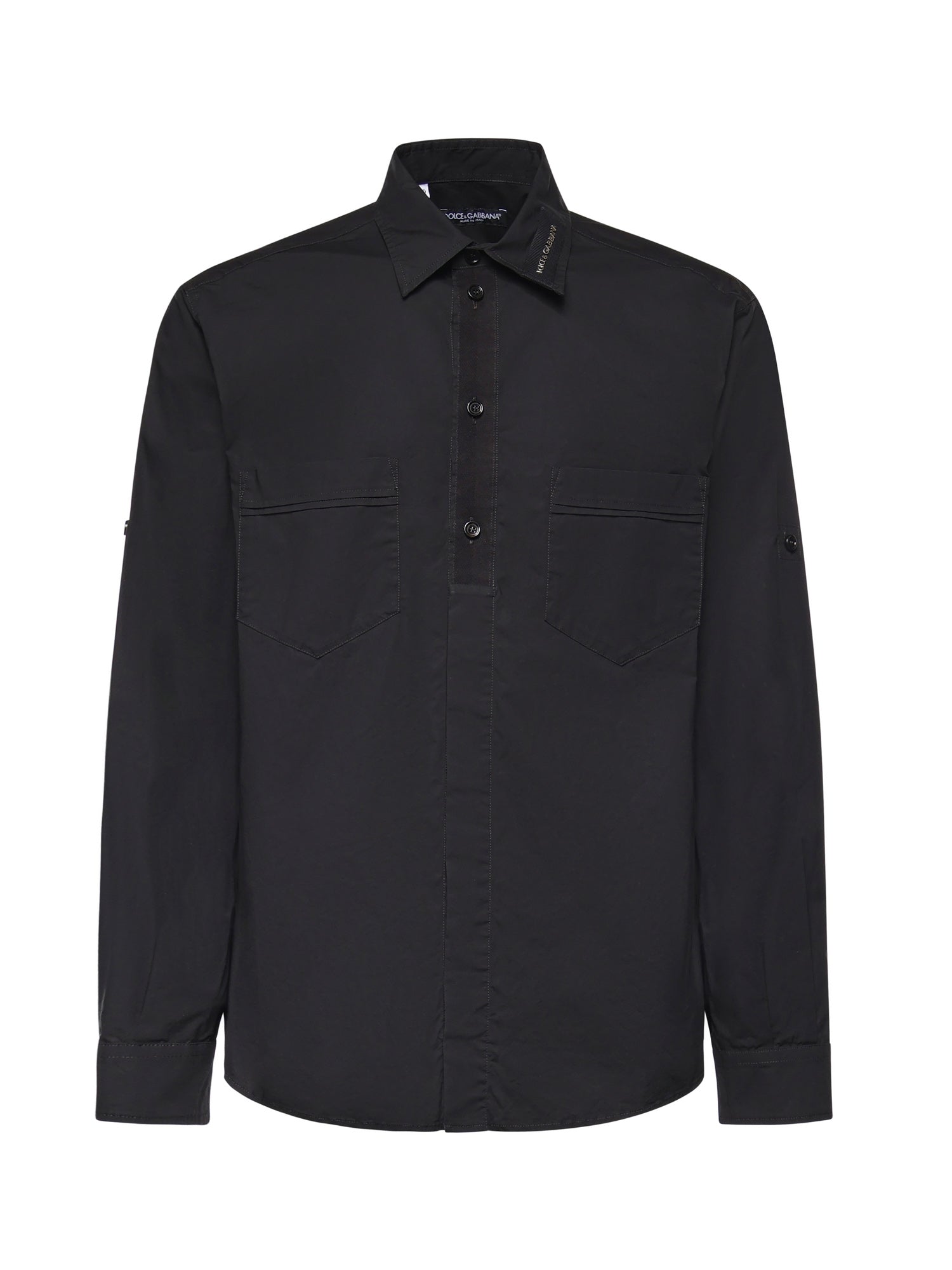 Dolce & Gabbana Shirts Black Co+ea