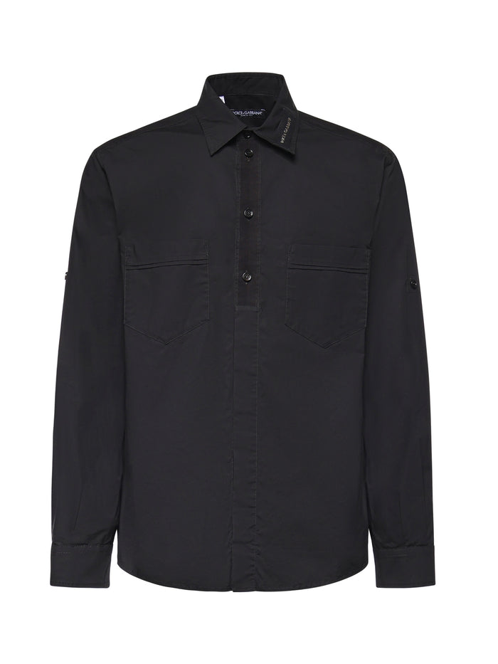 Dolce & Gabbana Shirts Black Co+ea