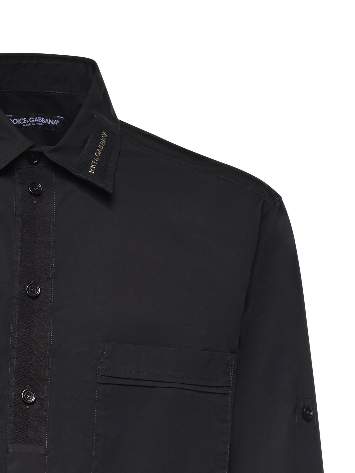 Dolce & Gabbana Shirts Black Co+ea