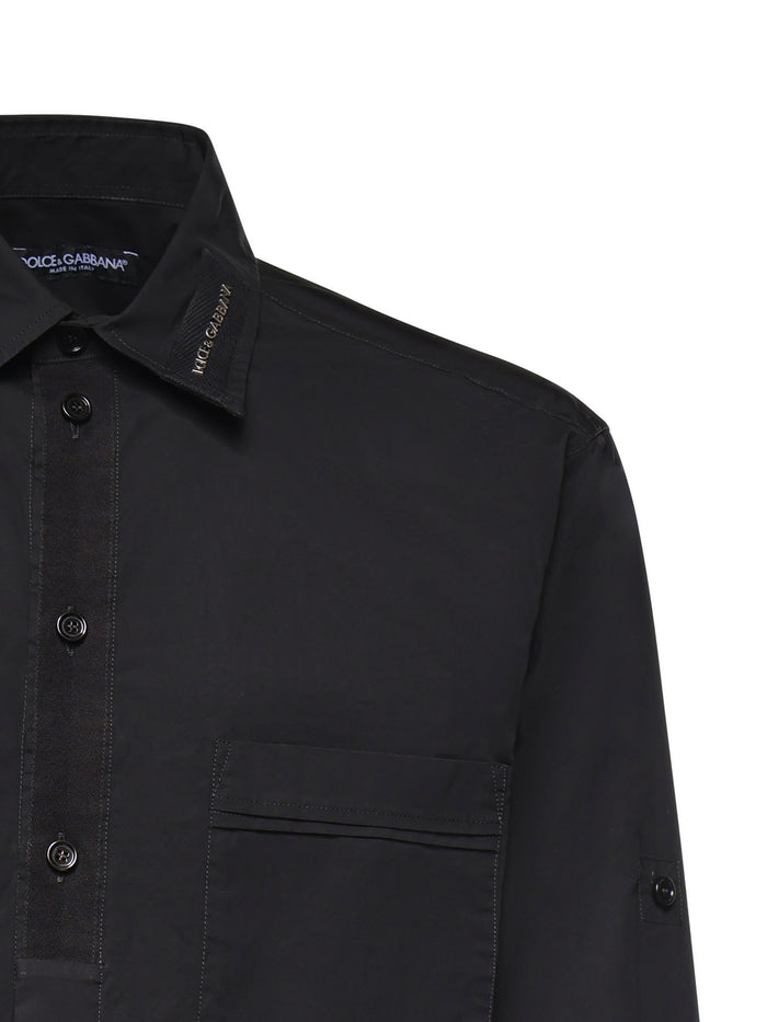 Dolce & Gabbana Shirts Black Co+ea