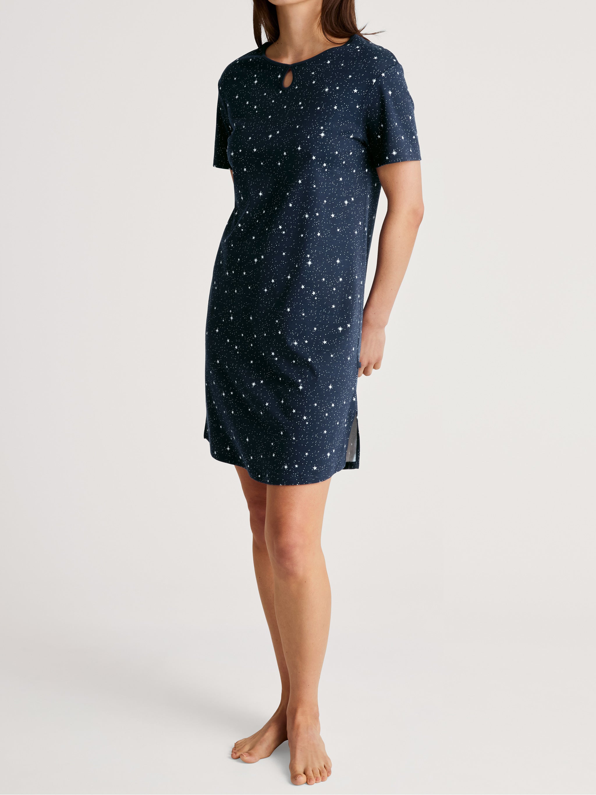 Sleepshirt Blue Cotton | Pigiama