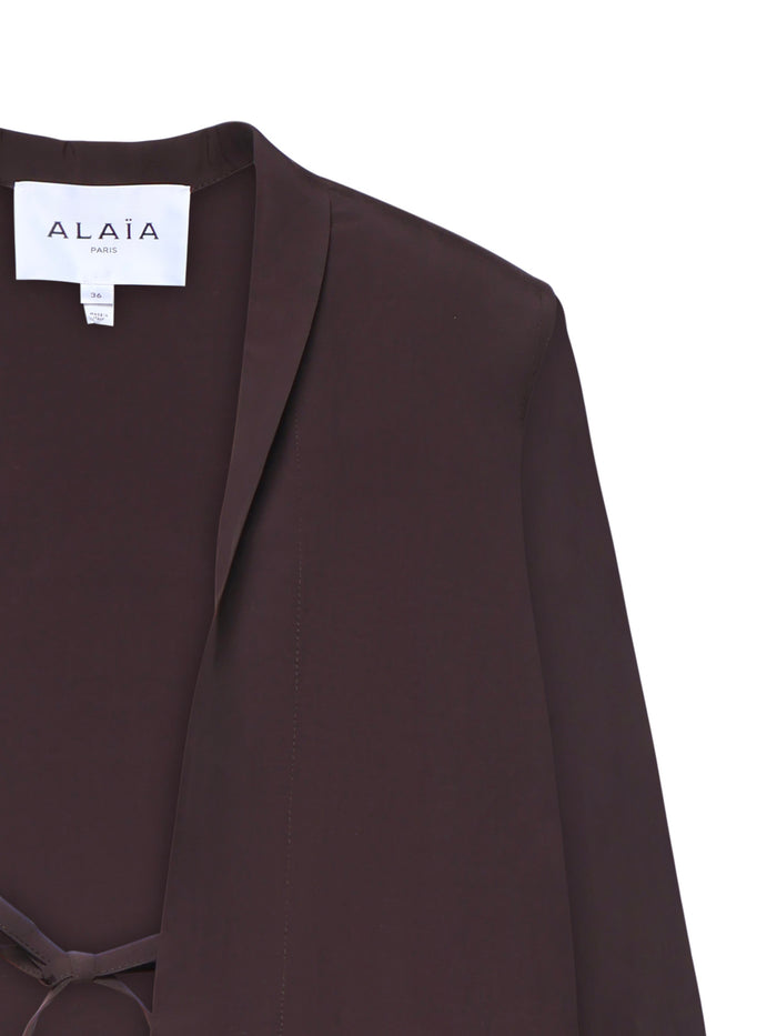Alaia Jackets Aubergine