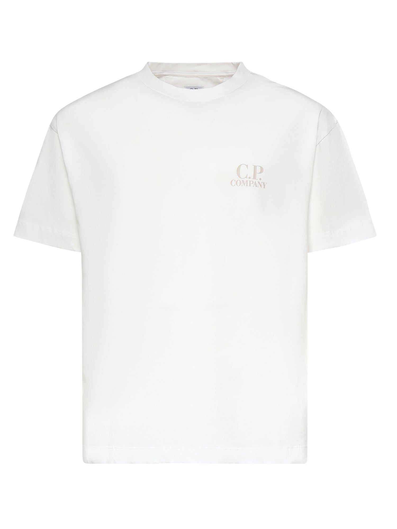 C.p. Company T-Shirts And Polos Gauze White